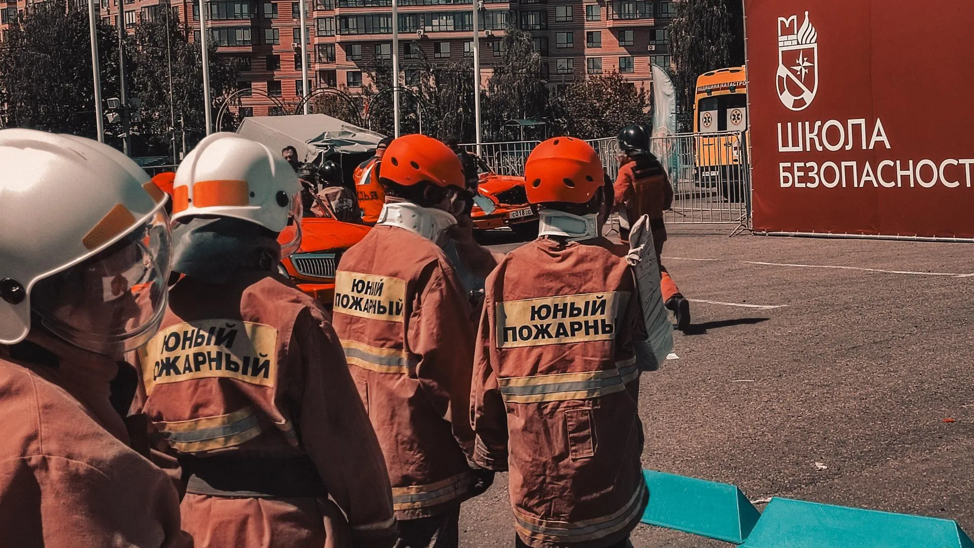В Подмосковье прошел финал слета-соревнования по безопасности среди школьников