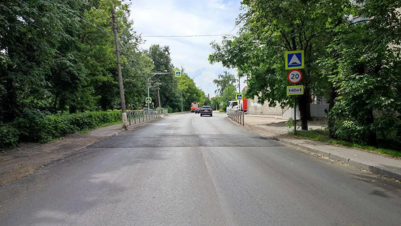 В Пушкине отремонтировали две дороги по итогам голосования жителей на «Доброделе»
