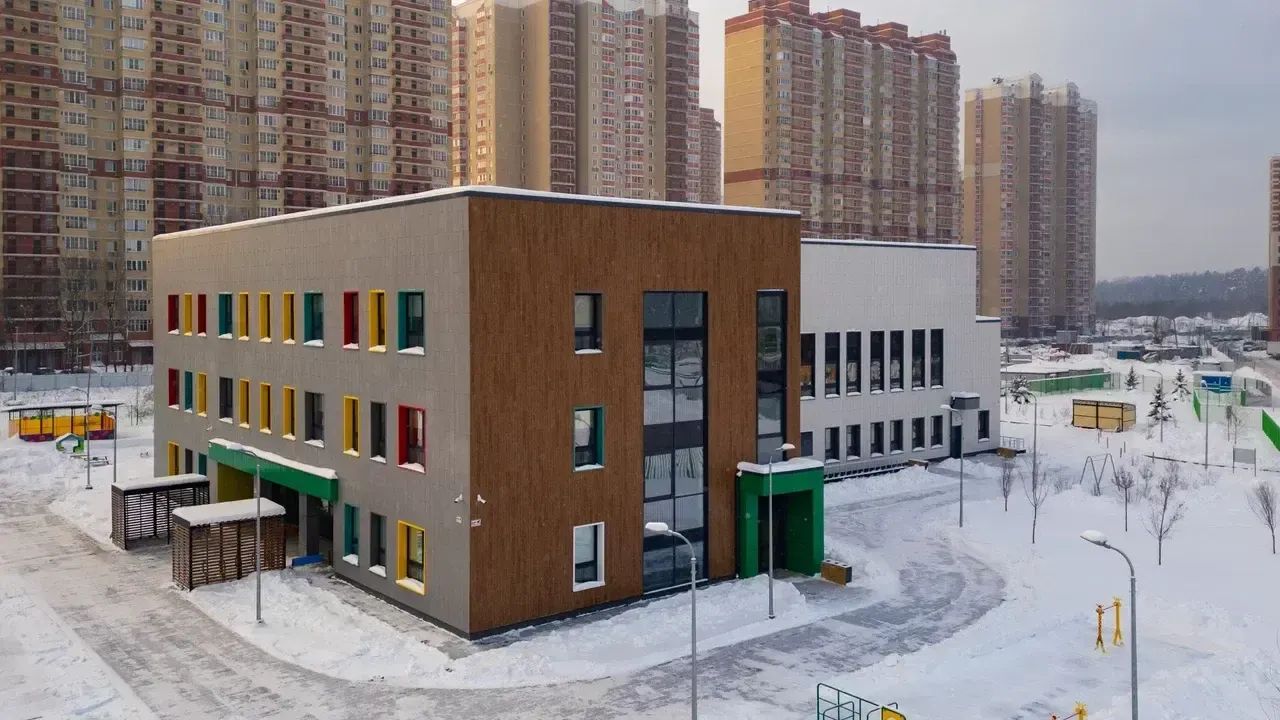 В Балашихе завершили строительство детского сада на 250 мест