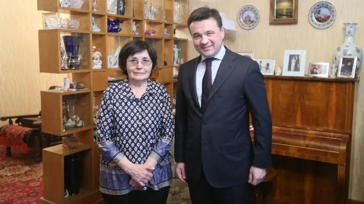 Почетный гражданин Подмосковья Валентина Гагарина празднует свой 83‑й день рождения