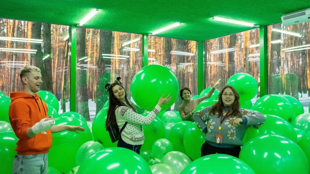 В парке «Елочки» Подмосковья открылся новый арт‑объект «Кубикус»