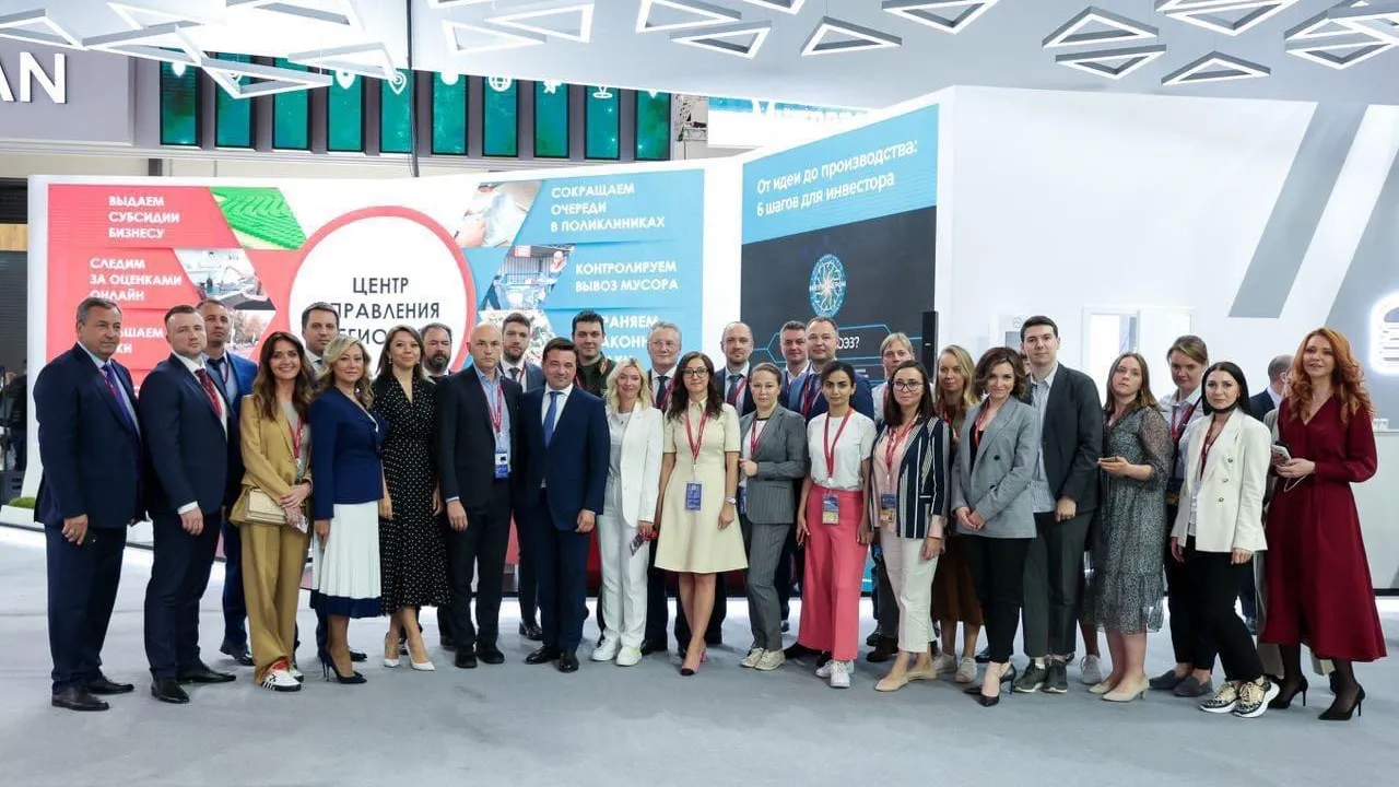 Воробьев поблагодарил команду региона за продуктивную работу на ПМЭФ‑2021