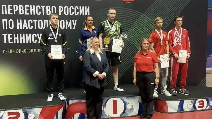Теннисисты Подмосковья завоевали 5 медалей на первенстве России