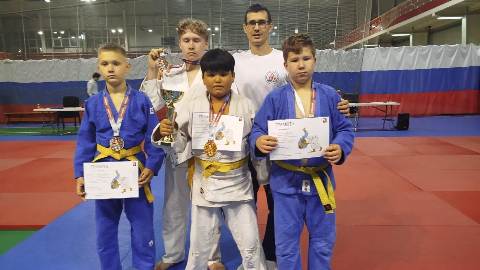 Дзюдоисты Рузы успешно выступили на турнире в Краснознаменске
