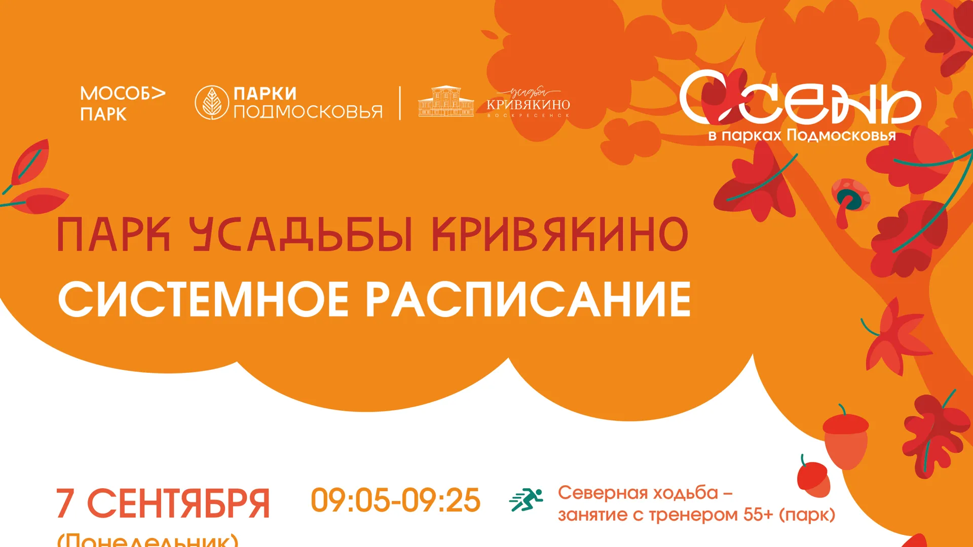 Парки Воскресенска подготовили программу отдыха на 7–13 сентября