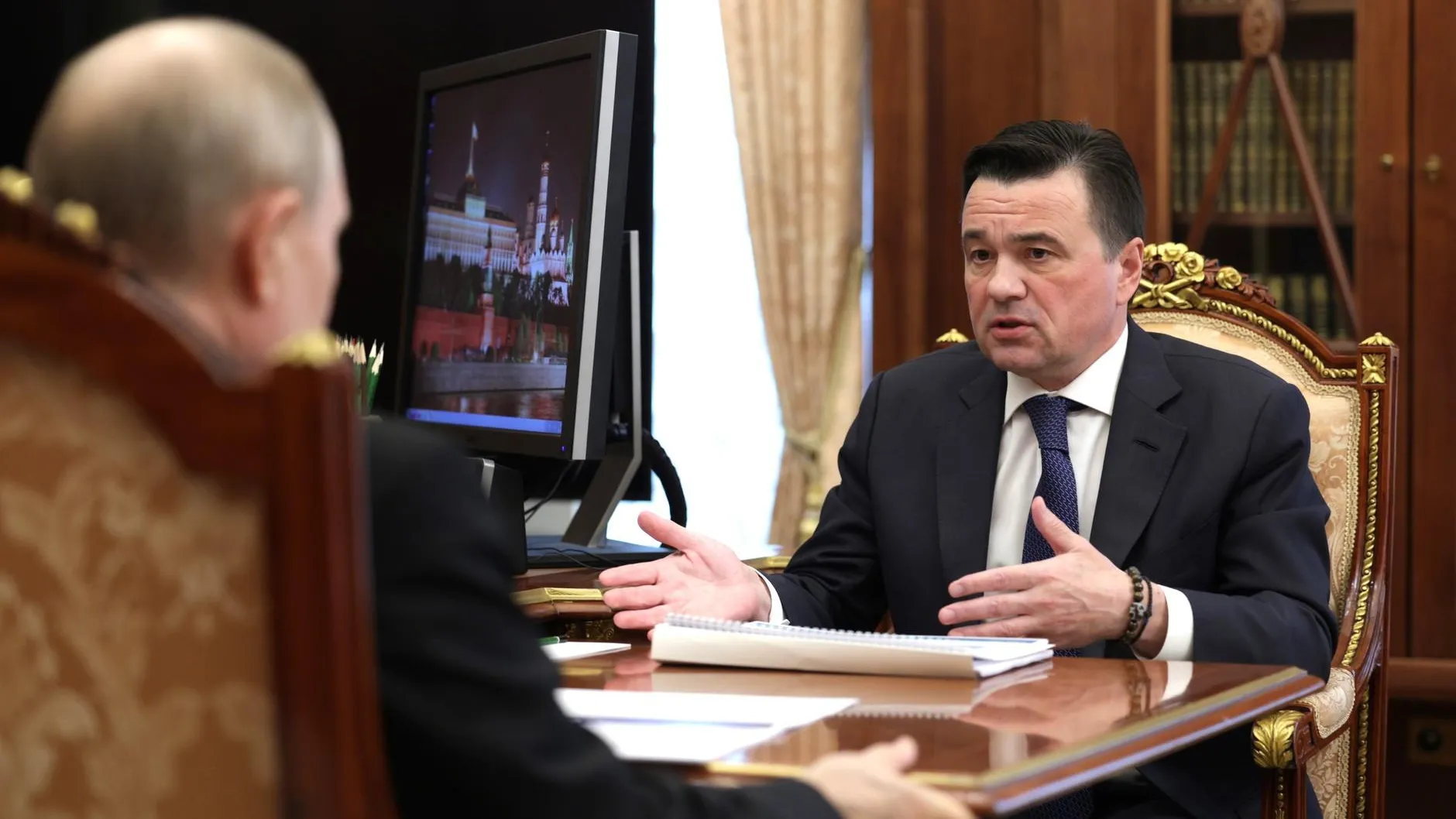 Воробьев поблагодарил Путина за поддержку инфраструктурных проектов