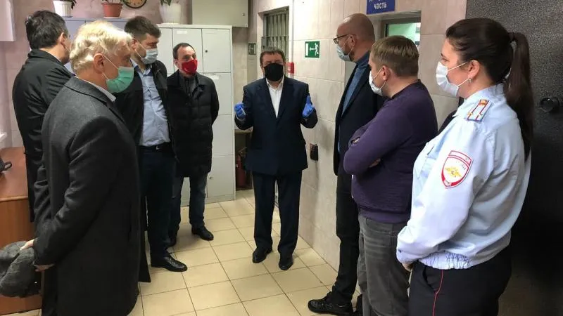 Общественники Подмосковья проверили изолятор временного содержания в Балашихе