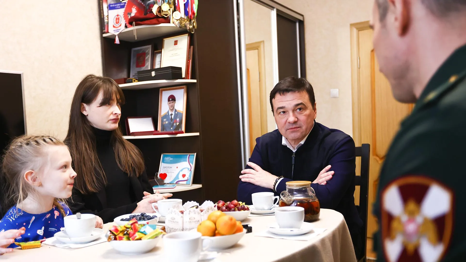 Андрей Воробьев о жилье семье погибшего в СВО: С переездом мы поможем