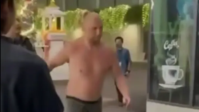 Русскоязычный «берсерк» в одних трусах кидался на полицейских в отеле Таиланда