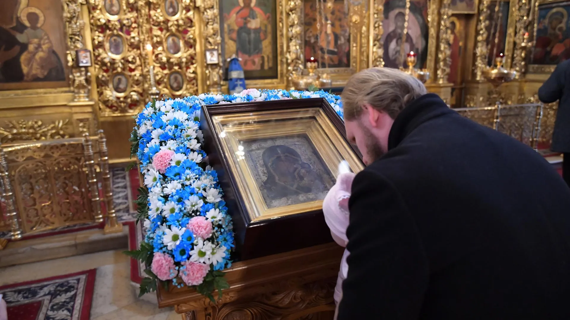 Московский список иконы Казанской Богоматери привезли в Дмитров