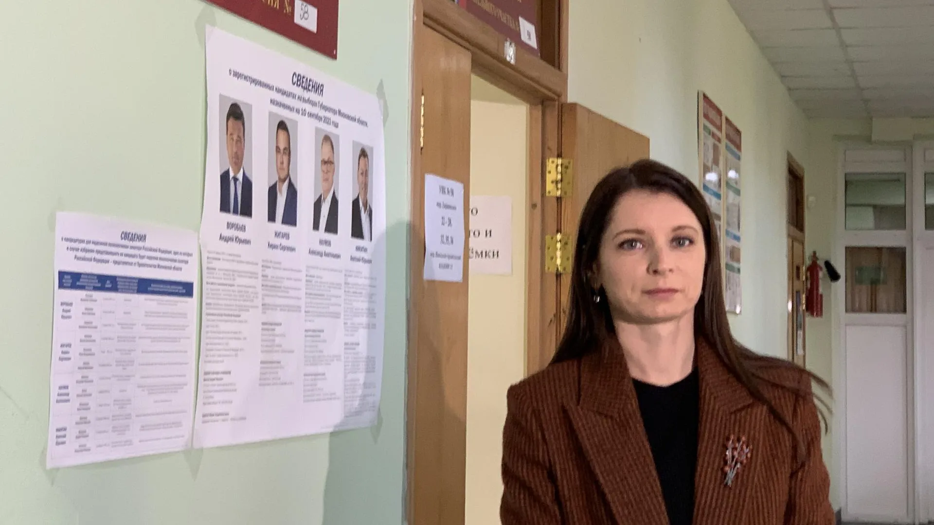 Председатель комитета семей воинов Отечества проголосовала на выборах в Балашихе