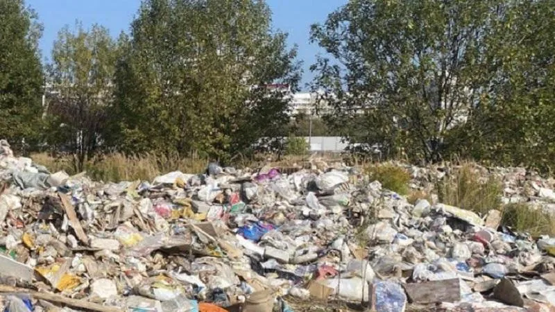 В селе Булатниково Ленинского округа повторно выявили свалку