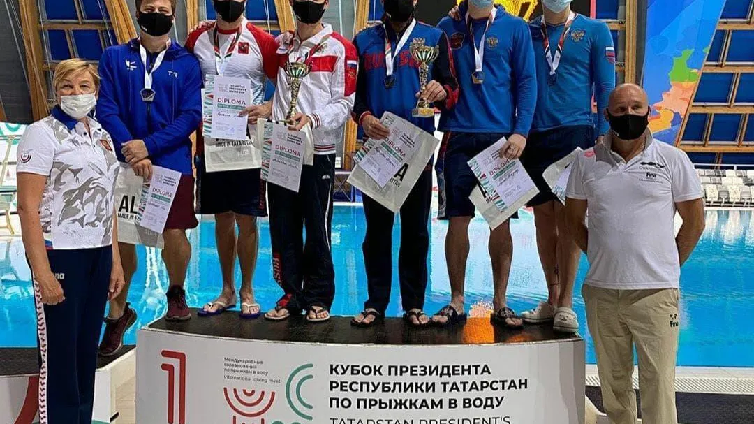 Подмосковные спортсмены завоевали 7 медалей на соревнованиях по прыжкам в воду
