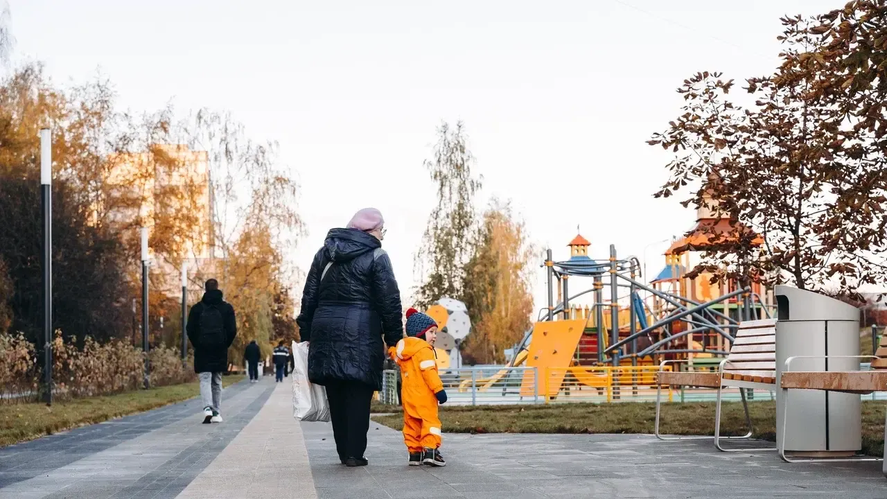 Обустройство сквера выполнили в Щелкове в 2023 г