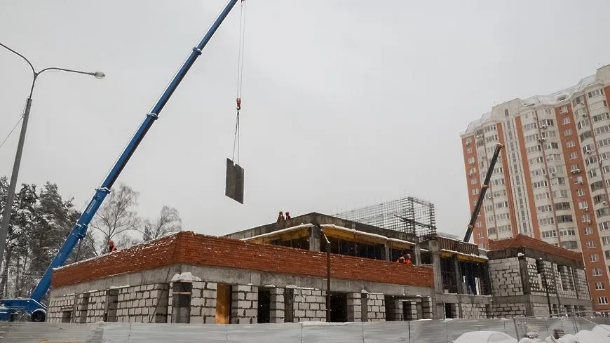 Строительство детсада на улице Твардовского в Балашихе завершат во II квартале 2022 г