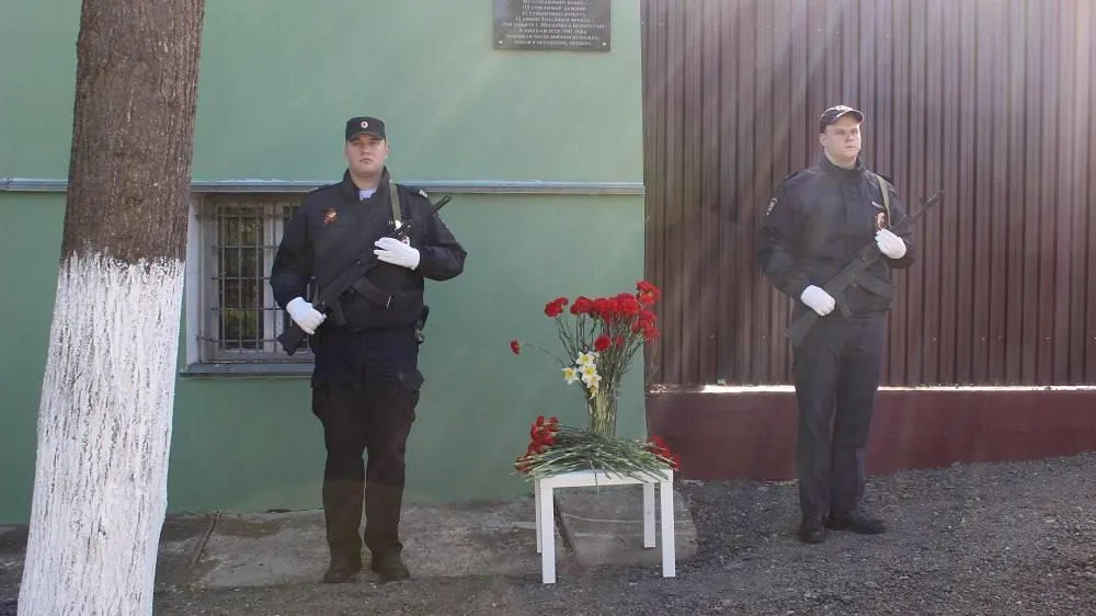 В Серпухове состоялось открытие мемориальной доски памяти