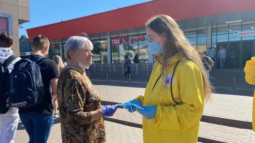 Пассажиров МЦД‑2 в Подольске призвали носить маски