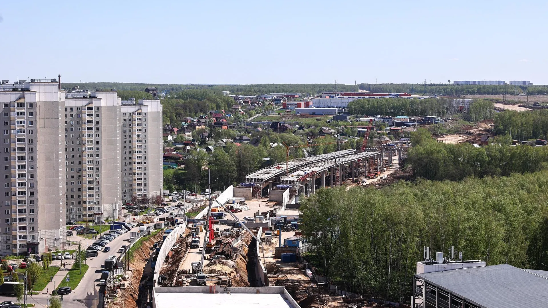 В Подмосковье на трассе ЮЛА построят систему развязок и путепроводов
