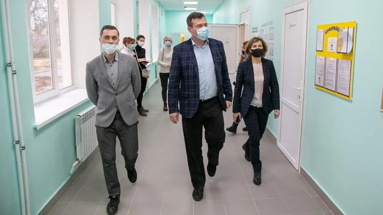 Врип главы Коломны Александр Гречищев проверил школу «Надежда» после ремонта