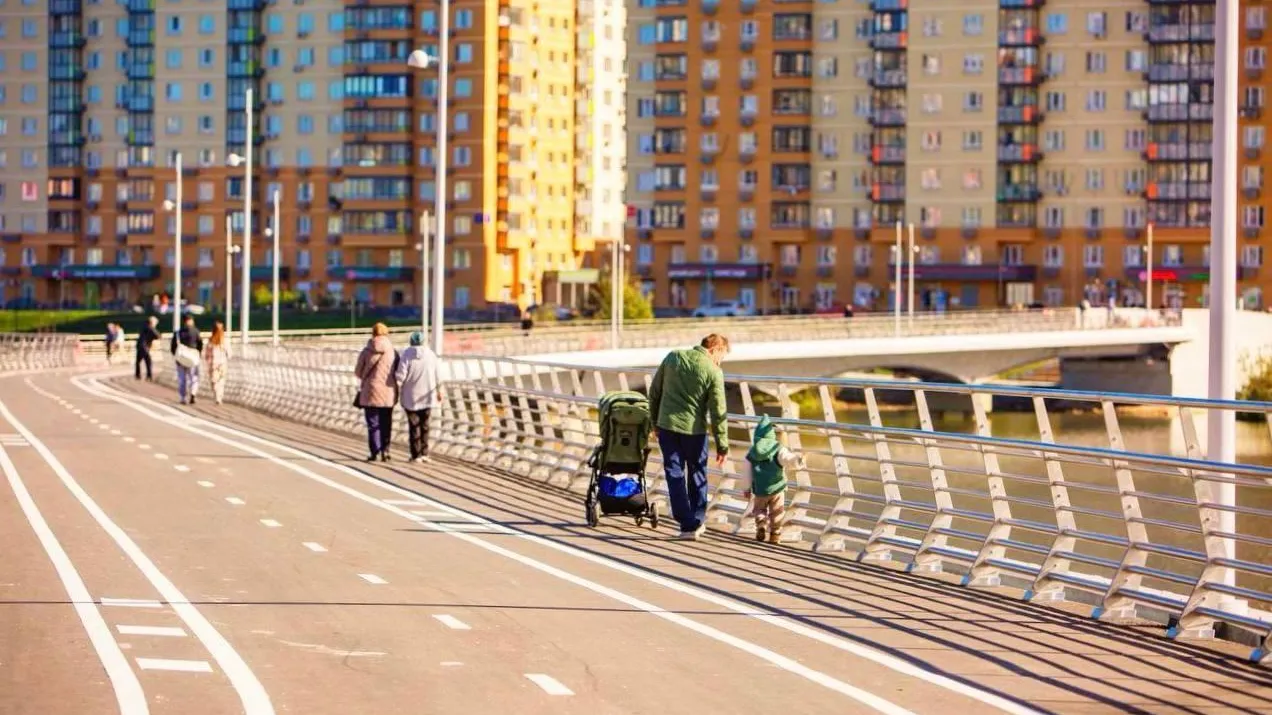 В Люберцах завершилось благоустройство моста и парка «Дружба»
