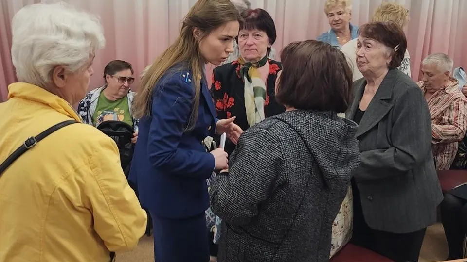 В Серпухове помощник прокурора провела обучающее занятие по безопасности для пожилых жителей