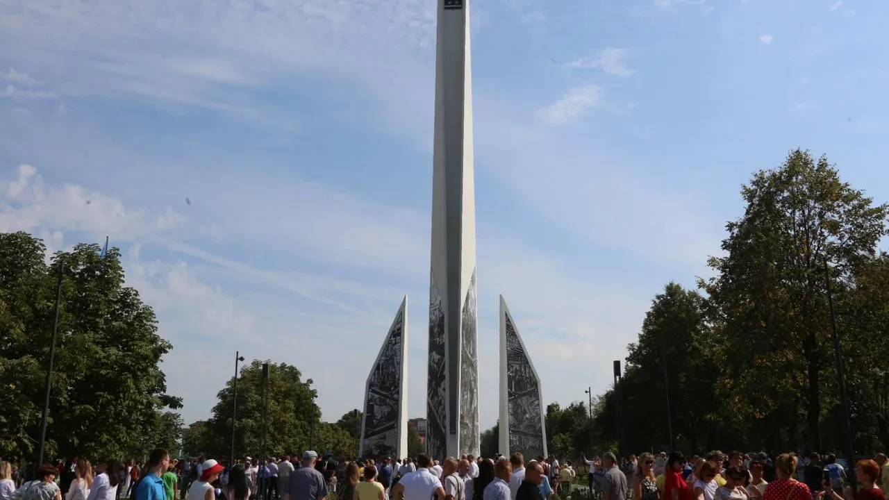 Стелу «Город трудовой доблести» открыли в Ступине