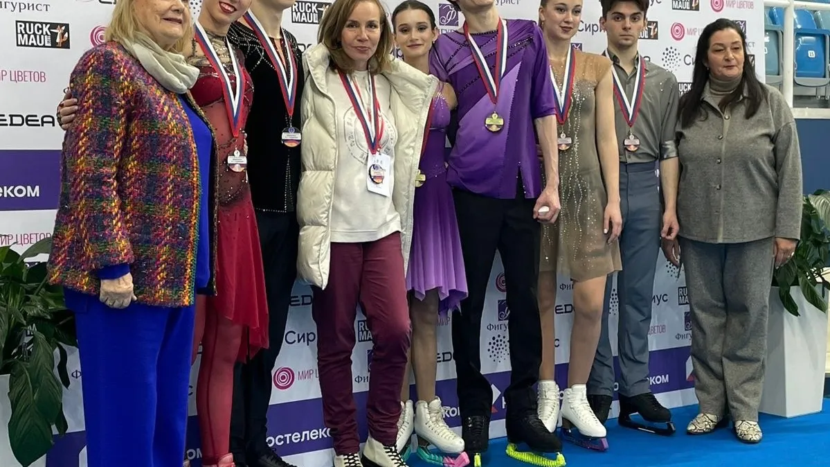 Пары фигуристов из Подмосковья выиграли 1 и 2 места на соревнованиях «Мемориал Горшкова»