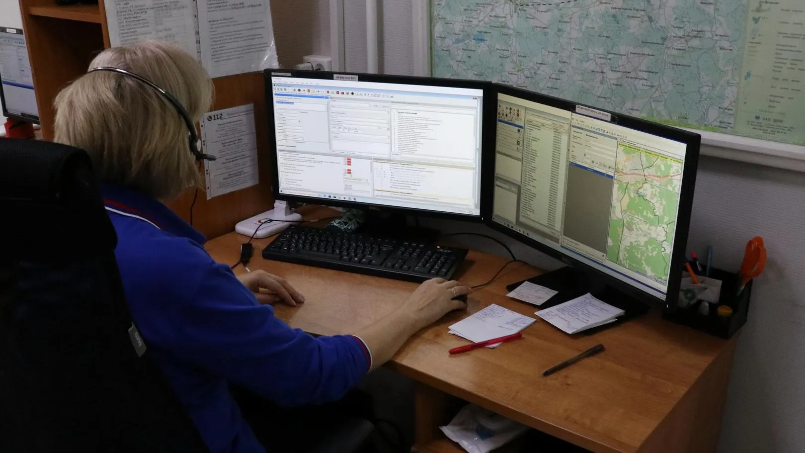 Около 2,2 тыс звонков обработали операторы системы-112 в Рузском округе