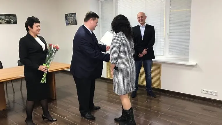 Двум сотрудницам кондитерской фабрики Подольска вручили медали «За безупречную службу»