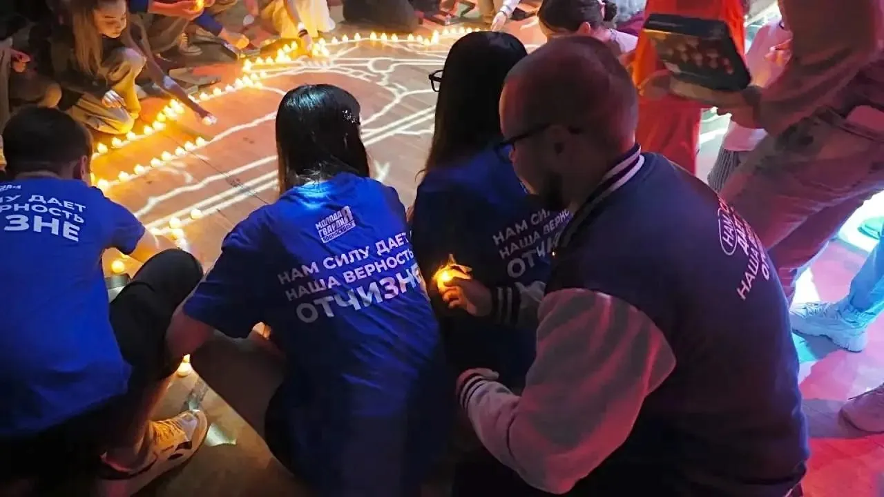 В Наро-Фоминском округе прошла акция «Огненная картина войны»