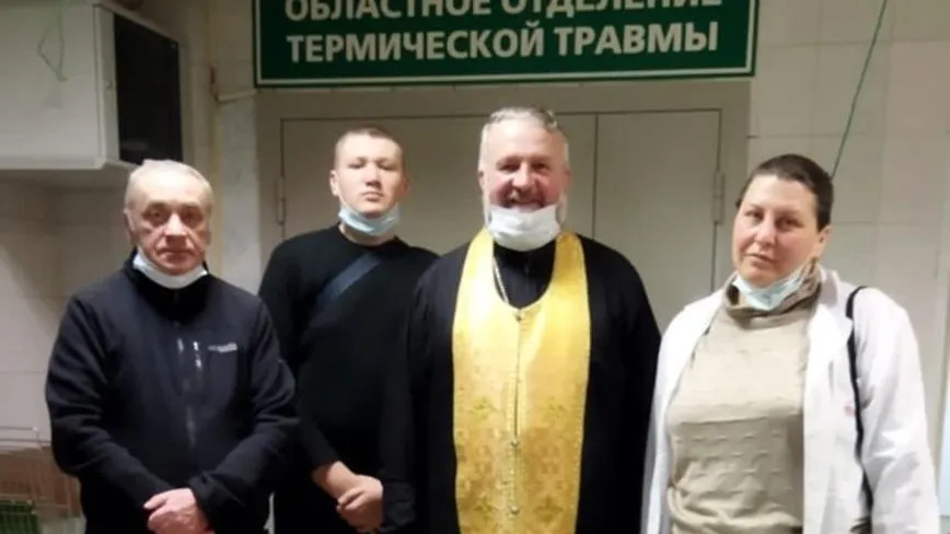 Таинство причастия провели в городской больнице №2 Подольска