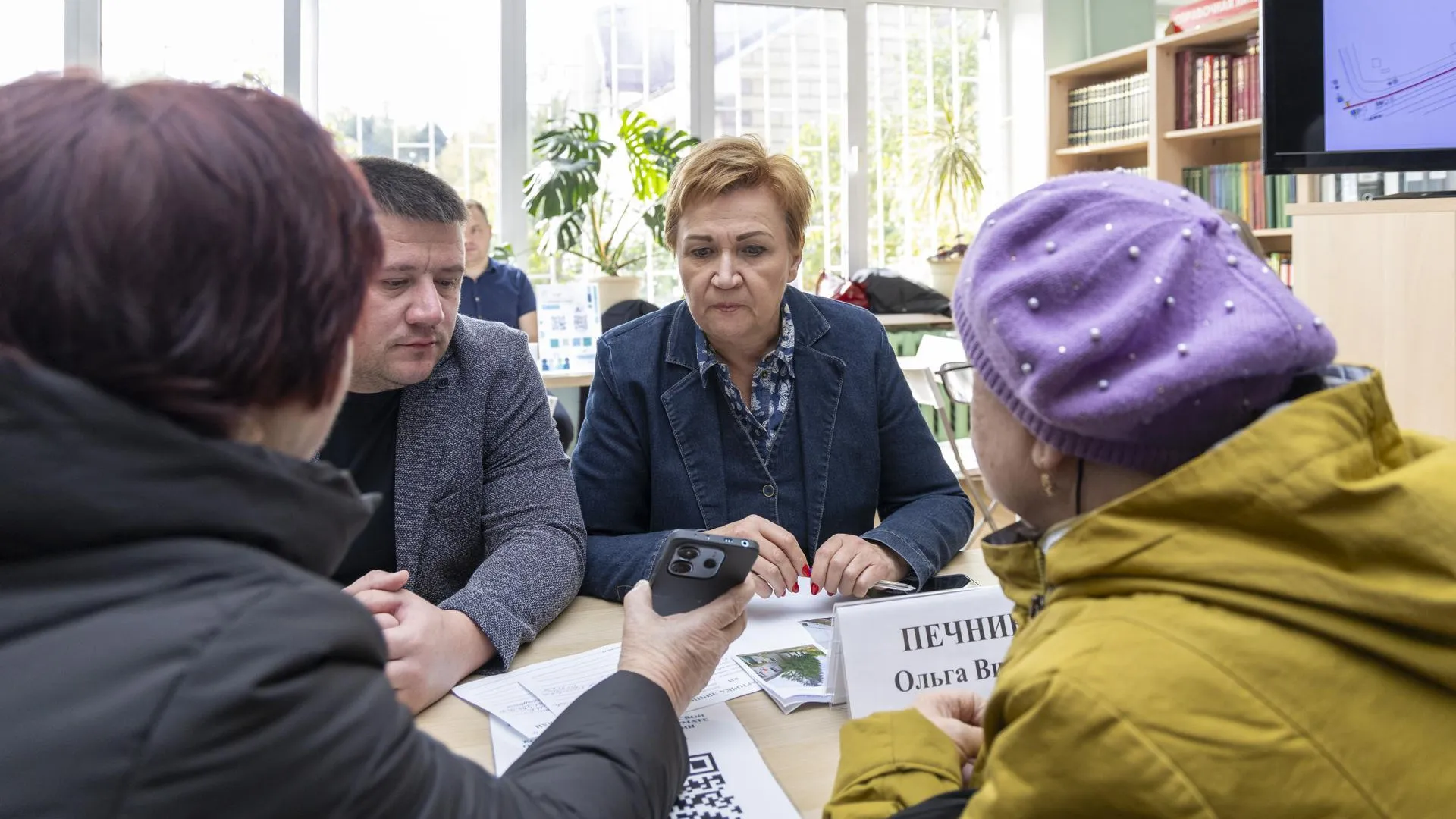 В Электростали прошел выездной прием жителей