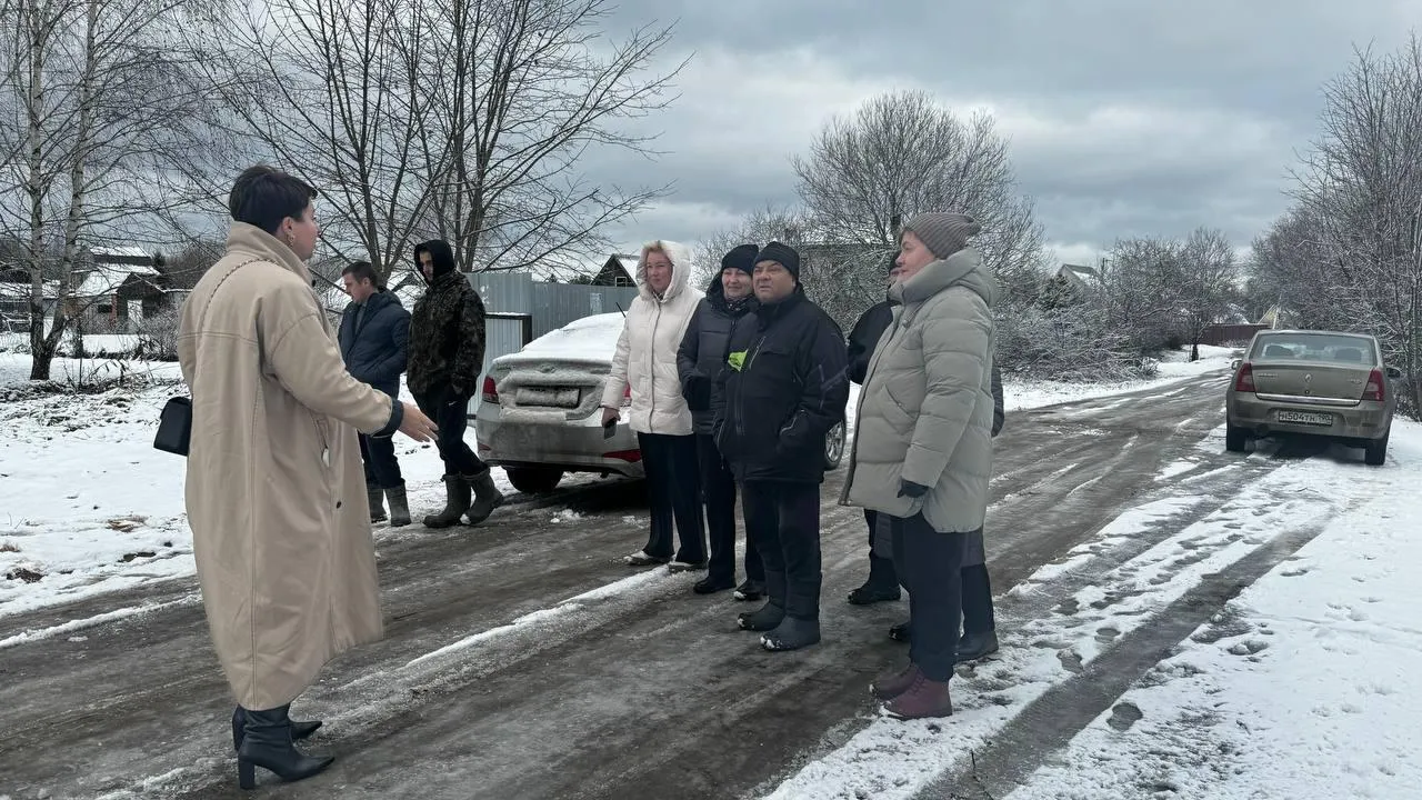 В подмосковной деревне Троица установили противопожарную емкость