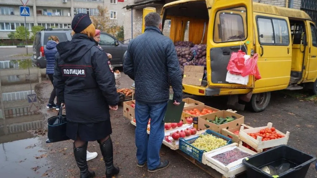 Факты незаконной торговли выявили на улице Мира в Мытищах