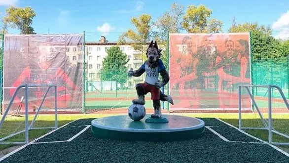 Фигуру волка Забиваки в Королеве переместят на стадион «Вымпел»