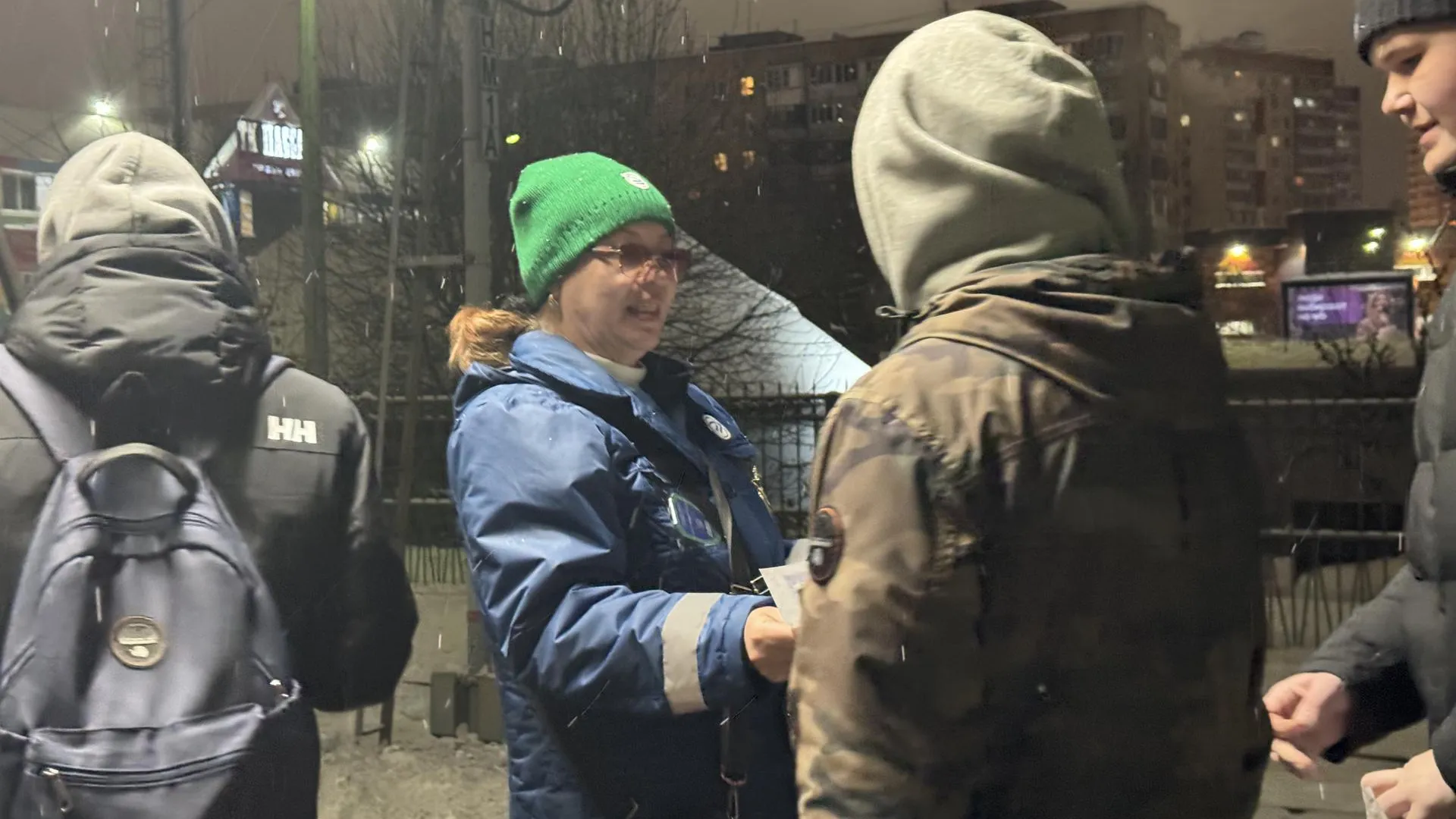 Профилактический рейд по безопасности прошел на станции МЦД «Павшино» в Красногорске