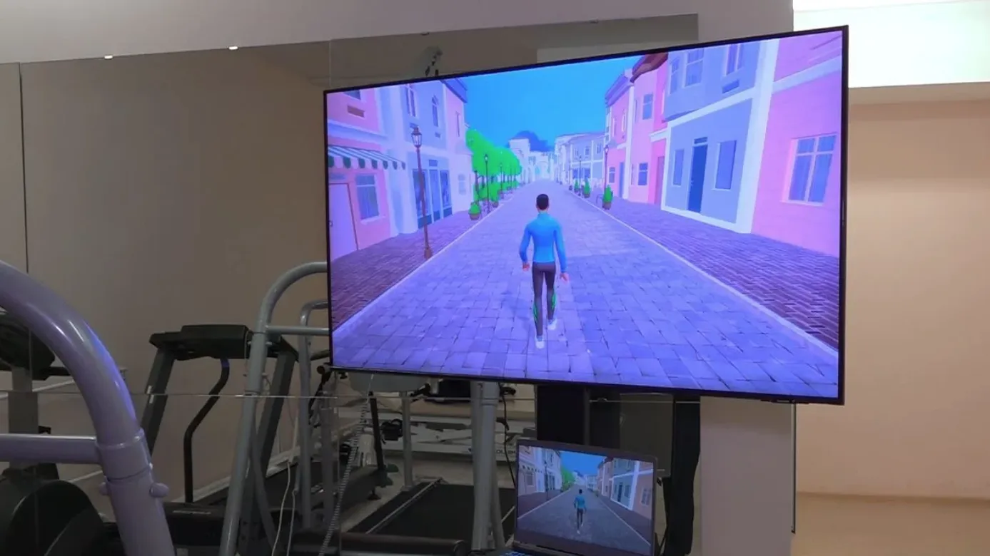 В Солнечногорске установили умную дорожку для реабилитации