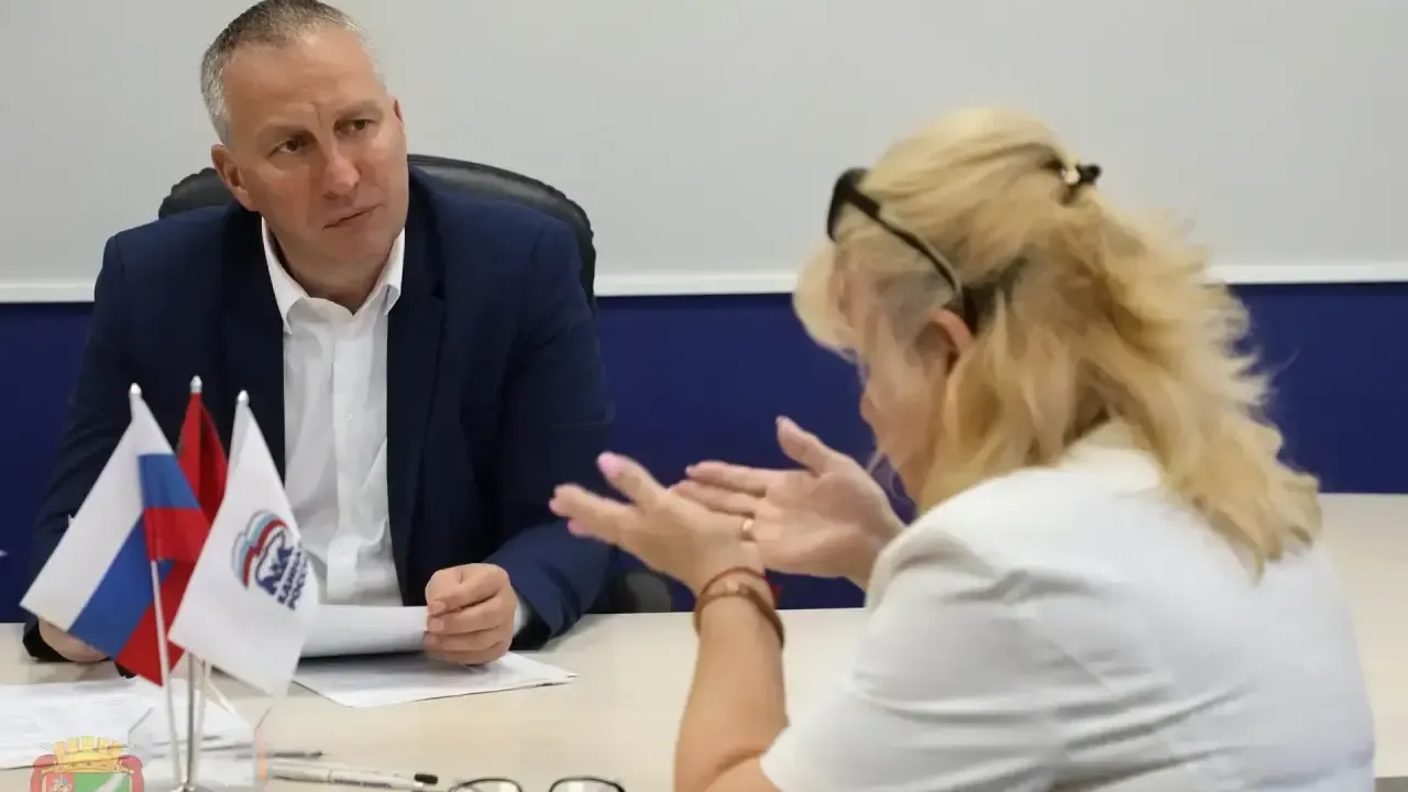Глава Наро-Фоминского округа провел прием жителей 30 июля