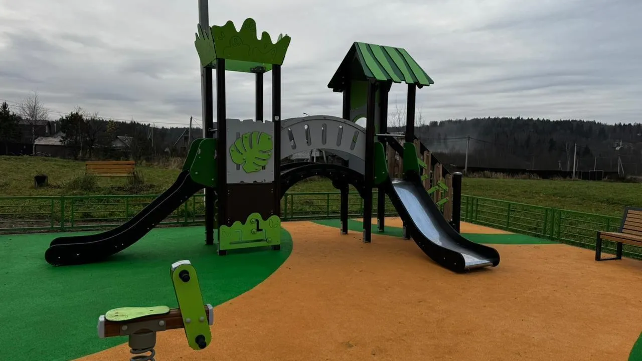 17 детских площадок обновили в Солнечногорске в 2025 году