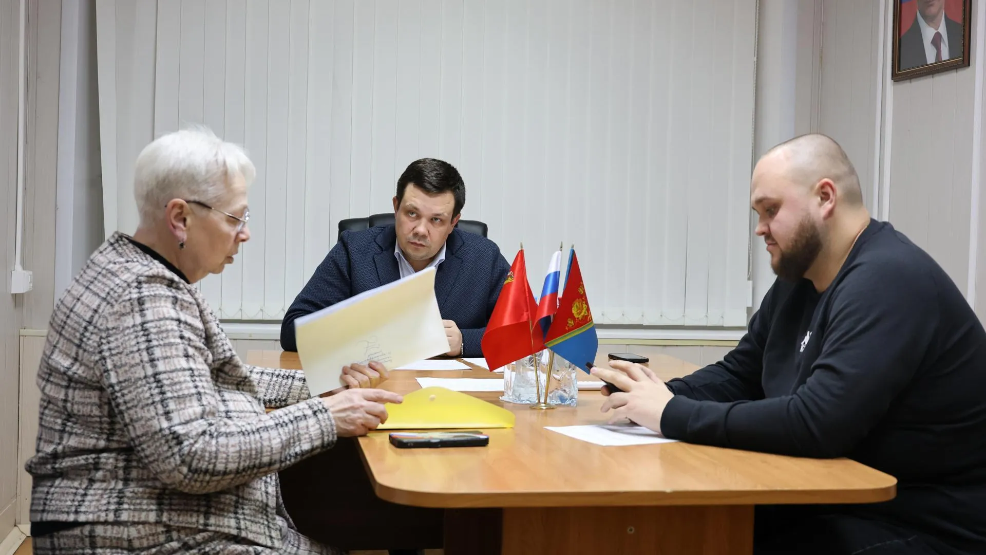 Сергей Балашов провел прием граждан по вопросам ЖКХ в Павловском Посаде 9 декабря
