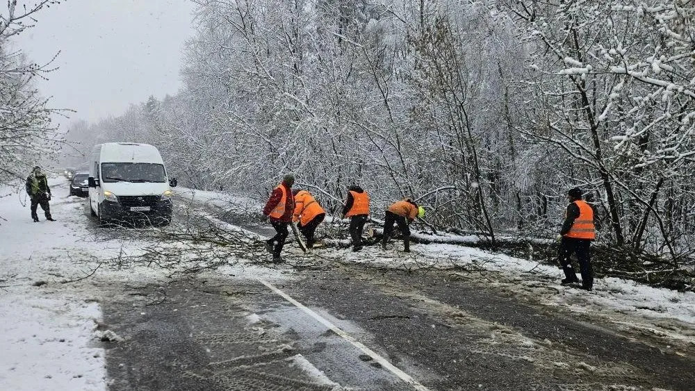 Коммунальщики Воскресенска устраняют последствия непогоды