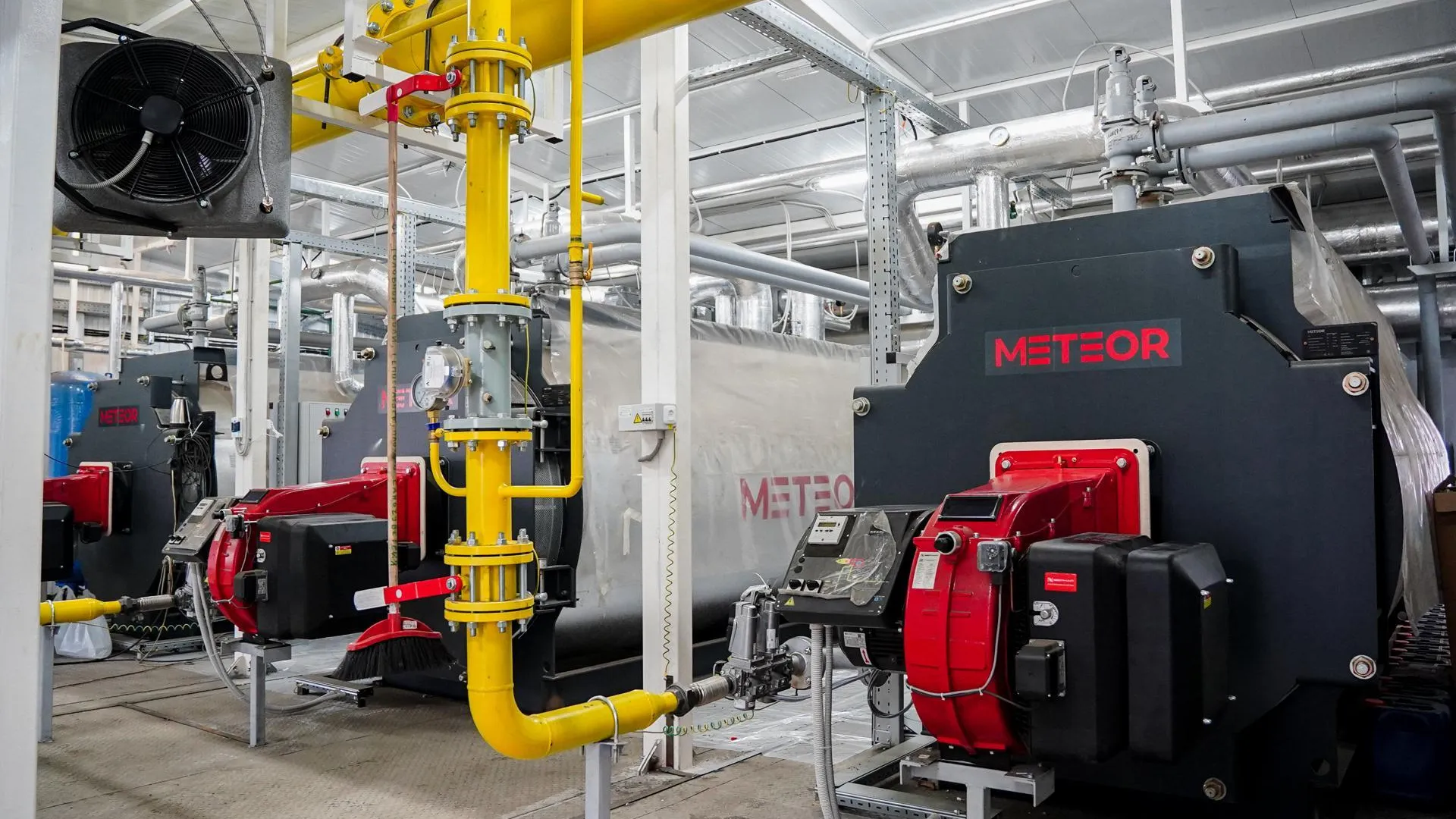 В Шатуре завершается монтаж новой блочно-модульной котельной