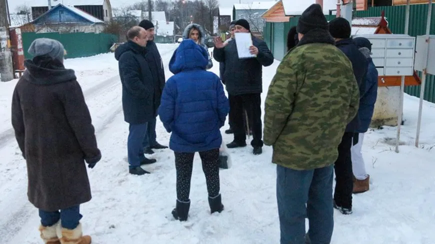 Планы по застройке свободных участков обсудили с жителями деревни Зимино Мытищ