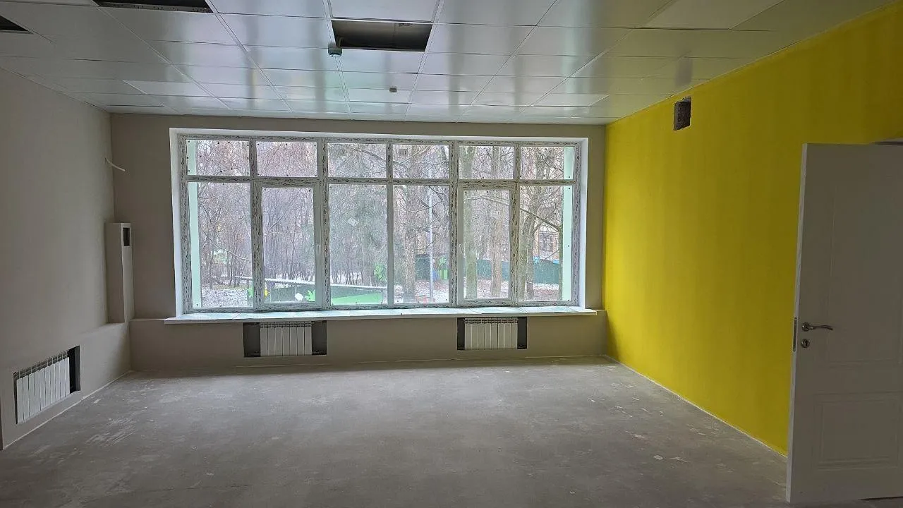 В Химках завершают капремонт дошкольного отделения школы «Наследие»