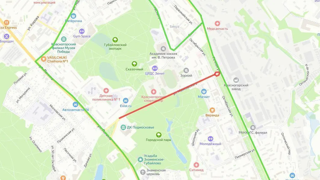 В Красногорске ограничат движение на время проведения чемпионата по спидвею