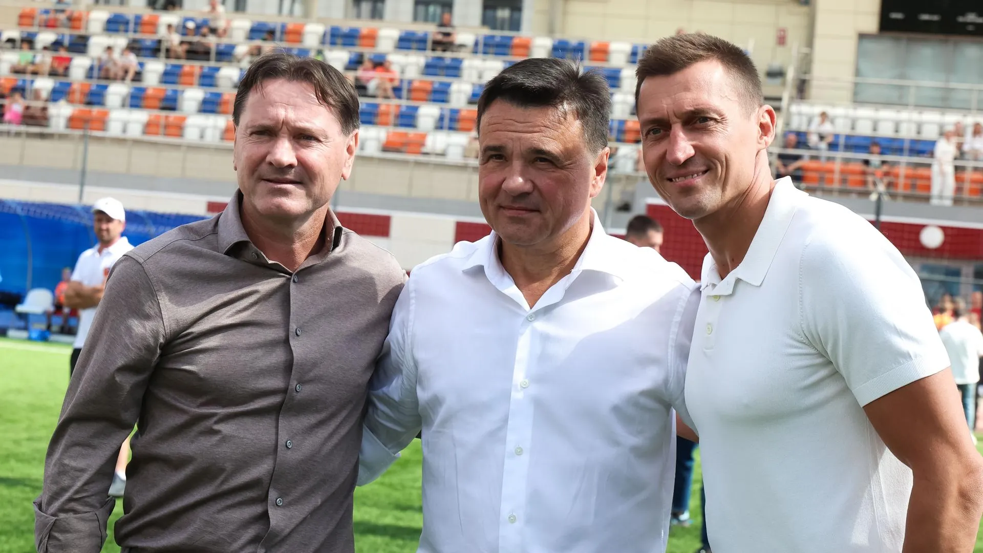 Андрей Воробьев поздравил жителей Подмосковья с Днем физкультурника