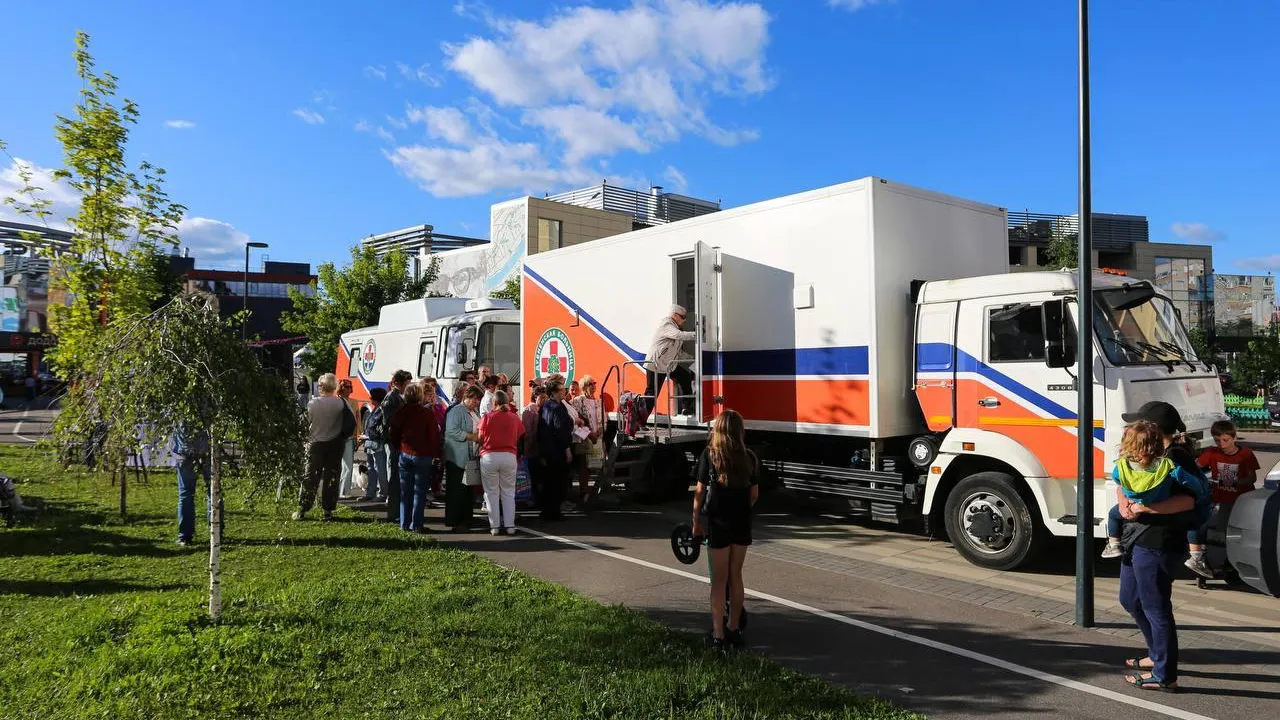296 жителей Подмосковья проверили здоровье в парках 15 и 16 августа