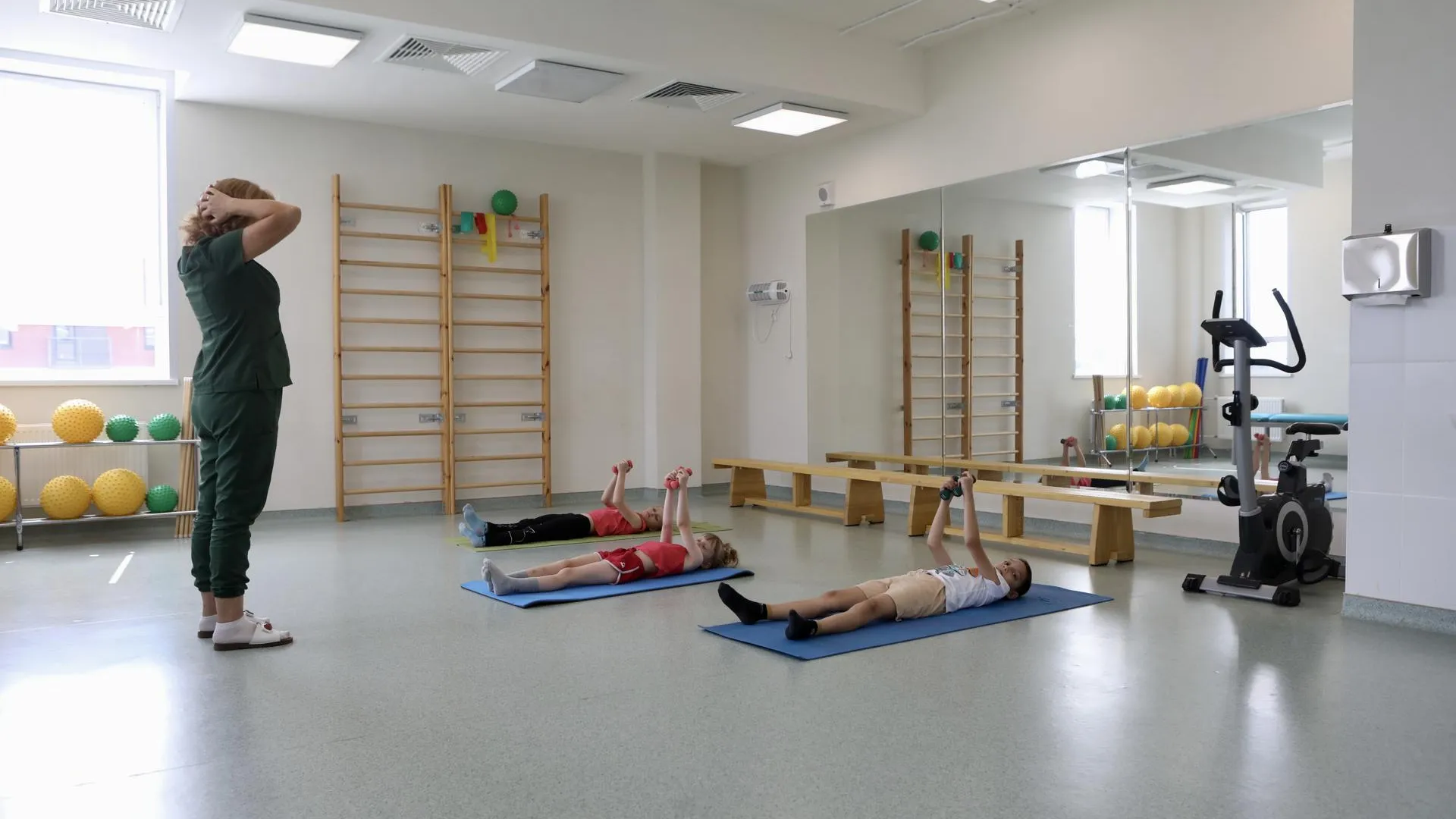 В Балашихе 1,4 тыс детей прошли курс медицинской реабилитации