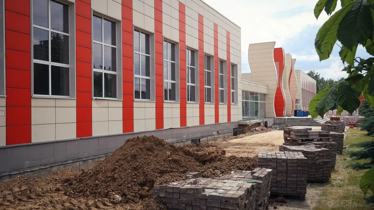 В Балашихе реконструируют стадион «Орион» к 1 сентября