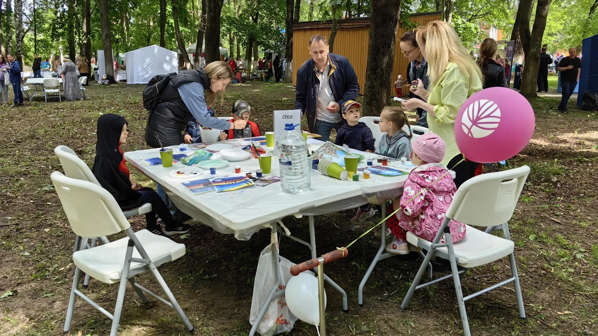 Мастер‑классы для детей организовали в щелковском парке культуры и отдыха